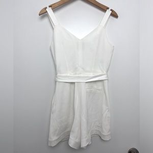 Little Moon Petunia Romper (White, size 0)